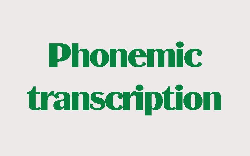 phonemic-transcription-englishcrunch